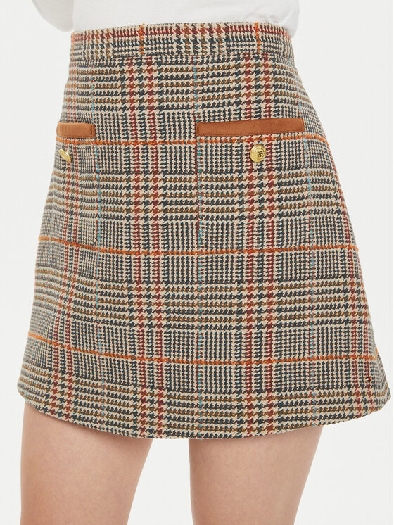Tommy Hilfiger Tommy Hilfiger Mini krilo WW0WW43013 Rjava Regular Fit