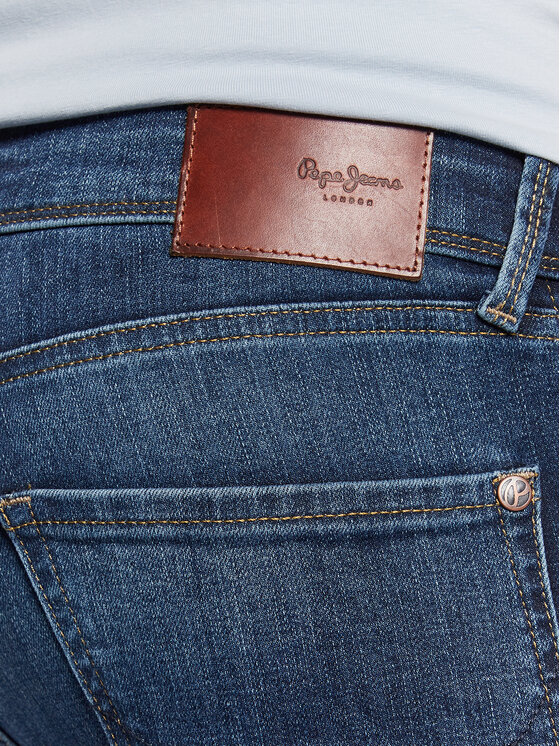 Pepe Jeans Pepe Jeans Džínsy Finsbury PM206321 Tmavomodrá Skinny Fit