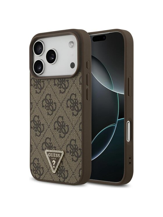 Etui na telefon Guess, Brązowe, iPhone 17 Pro