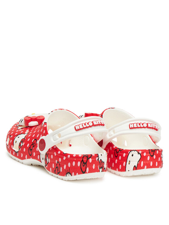 Crocs Crocs Şlapi Hello Kitty Red Classic Clog K 210576 Colorat