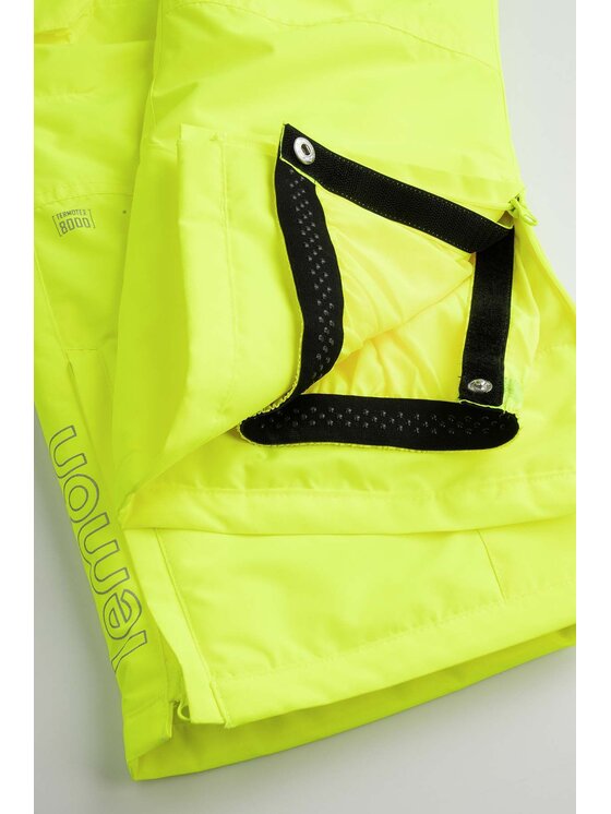 Lemon Explore Lemon Explore Spodnie narciarskie XLX119201OSU-004 Żółty Regular Fit