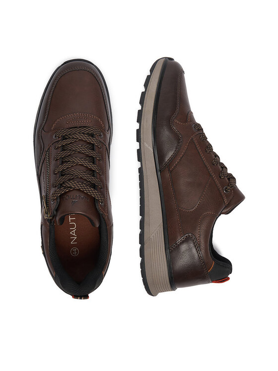 Nautica Nautica Sneakersy CEO-RONNIE-01 Hnedá