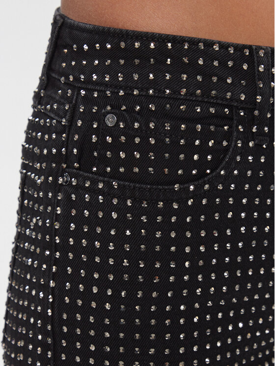 Guess Guess Дънки Ludwig W4RA08 R4AS0 Черен Straight Fit