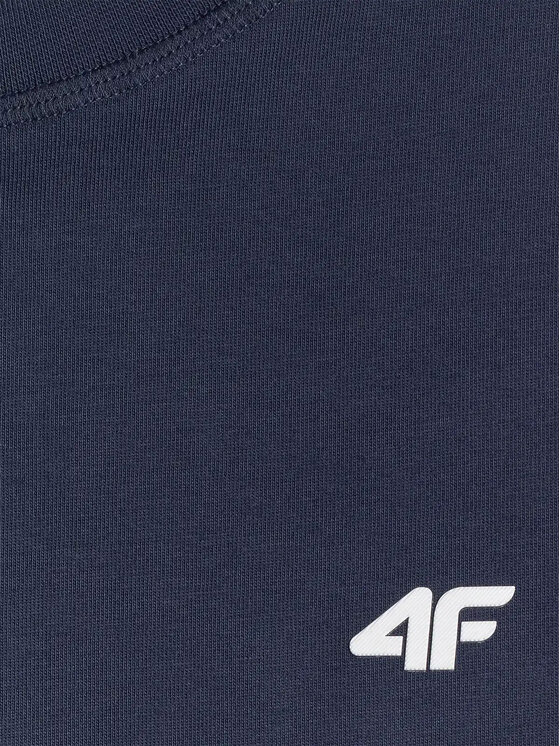 4F 4F T-Shirt 4FWMM00TTSHF3310-31S Granatowy Active Fit