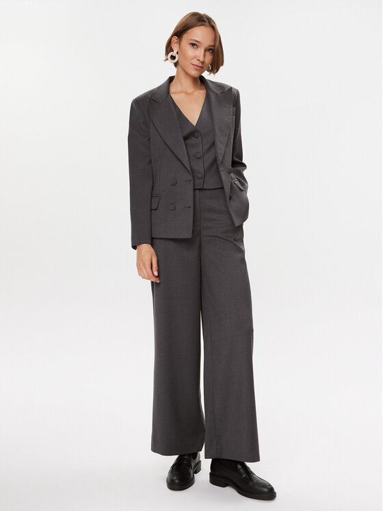 MVP Wardrobe MVP Wardrobe Sako Meda MVPI3GI087.BTE0175 Šedá Regular Fit