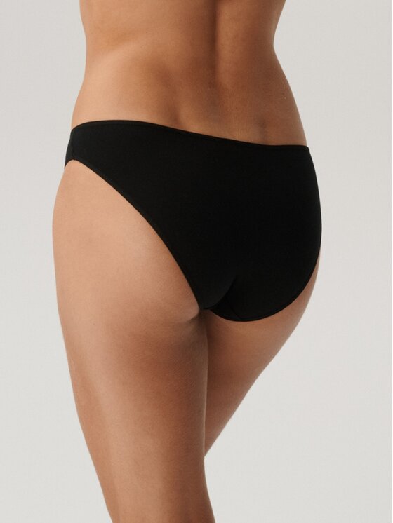 Atlantic Atlantic Figi klasyczne folded elastic sport Czarny