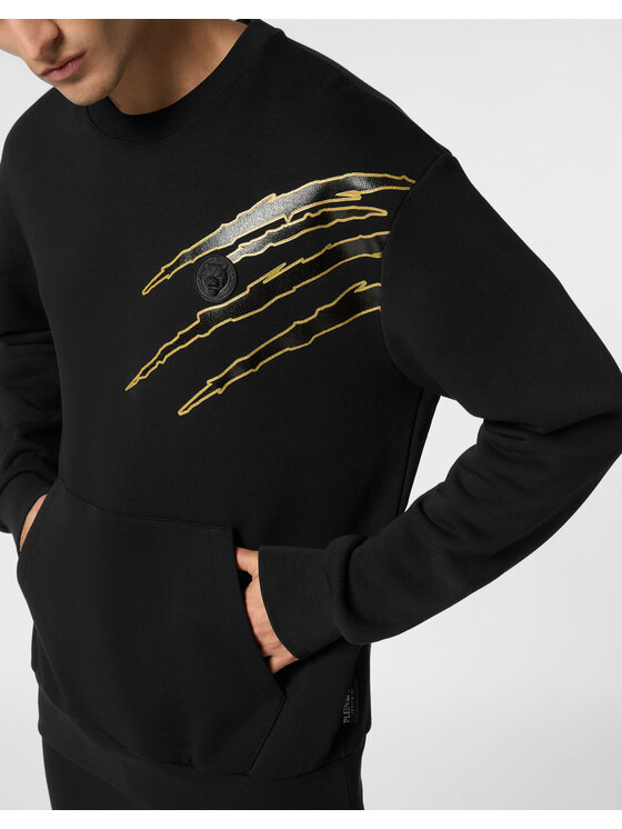 Plein Sport Plein Sport Longsleeve 22999 Nero Regular Fit