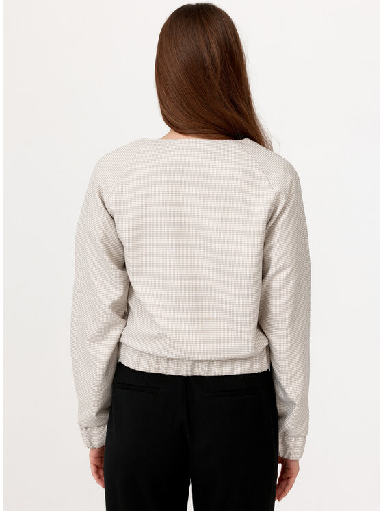 Bubala Bubala Kurtka bomber Casual Beżowy Loose Fit