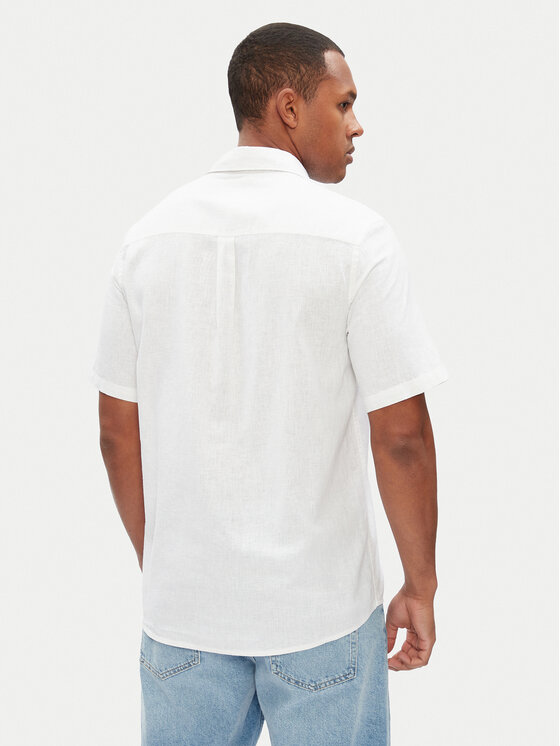 Pepe Jeans Pepe Jeans Πουκάμισο Amaro PM308847 Λευκό Regular Fit