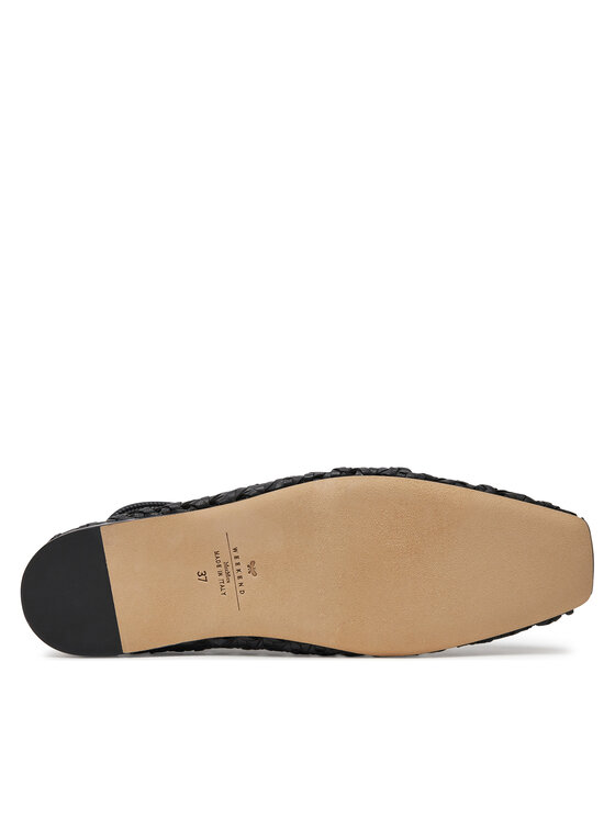 Weekend Max Mara Weekend Max Mara Baleriny Assunta 24155212156 Czarny