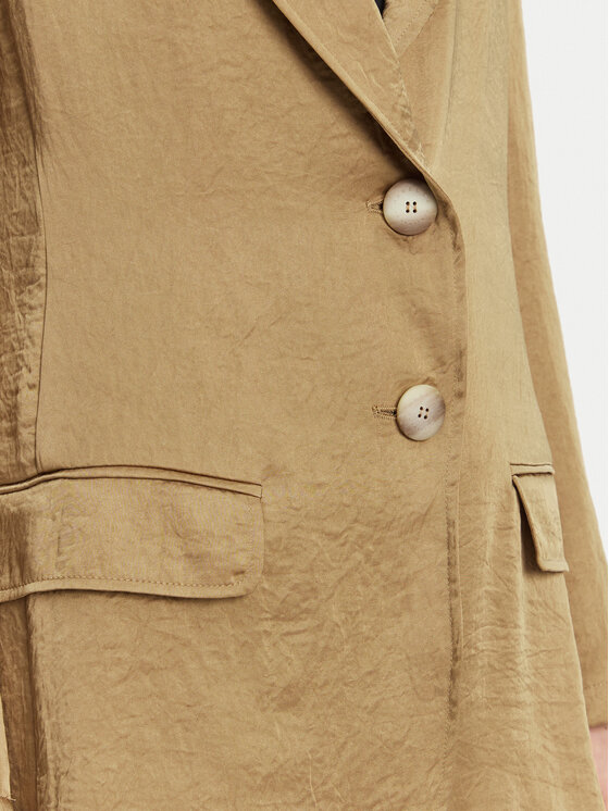 Marella Marella Sakko Selz 2513041085 Beige Regular Fit