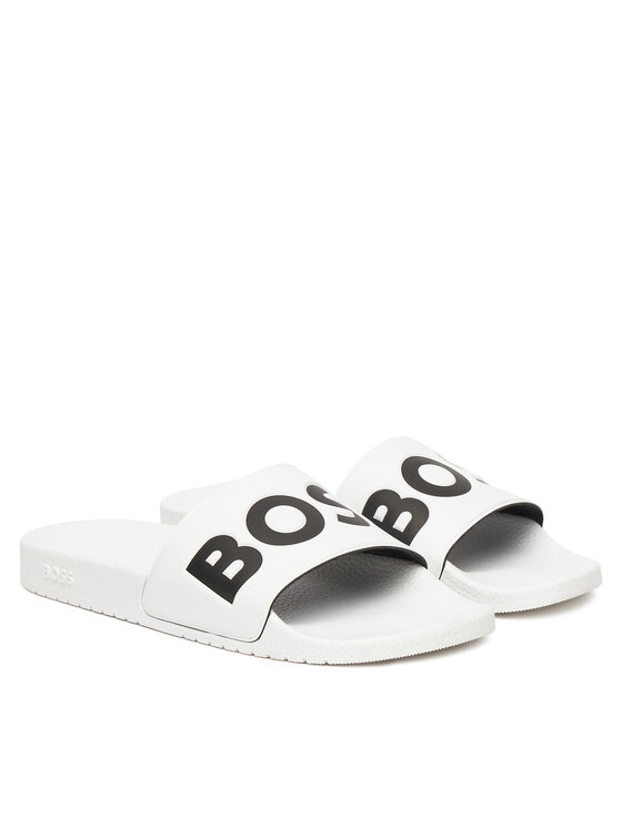 BOSS BOSS Pantoletten Aryeh 50536835 Weiß