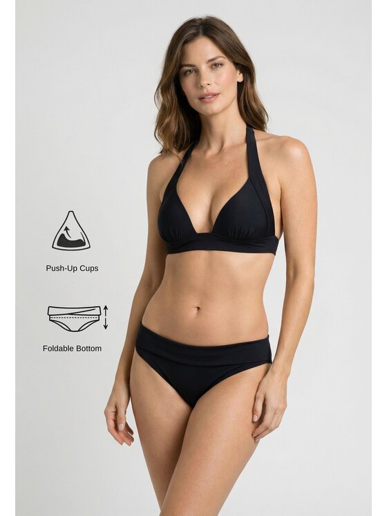 Flavia Valentini Flavia Valentini Bikini 328 Czarny