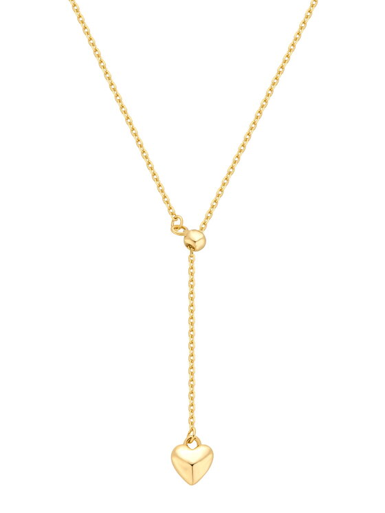 Alicja&Maria Jewellery Alicja&Maria Jewellery Naszyjnik Lariat Rouge Żółte złoto