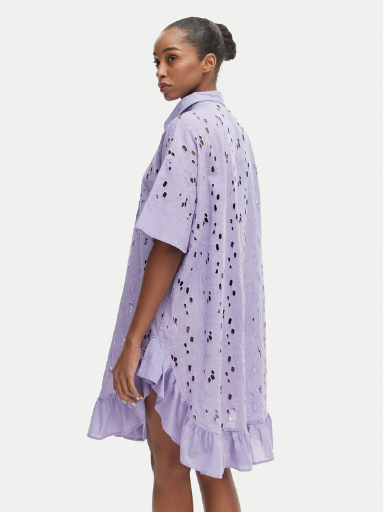 Iconique Iconique Лятна рокля Emily IC26-001 Светлолилав Relaxed Fit