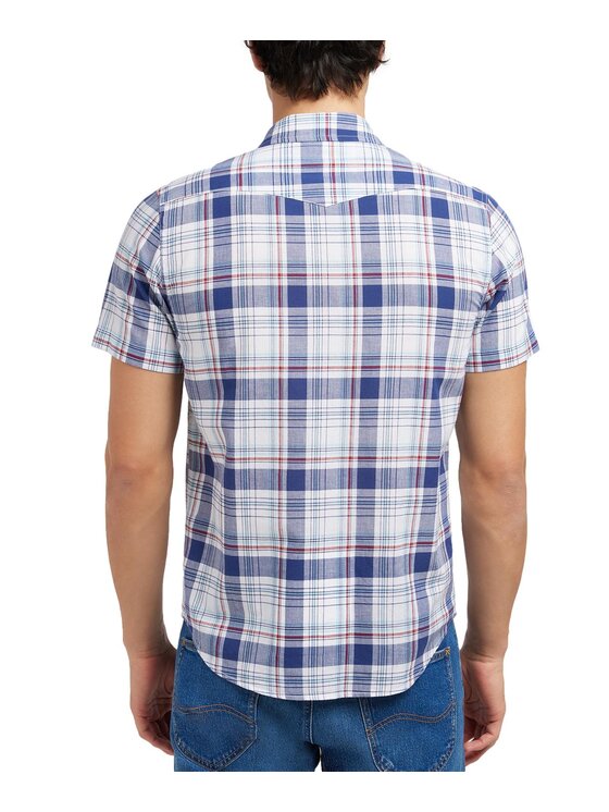Lee Lee Camicia 112349936 Blu Regular Fit