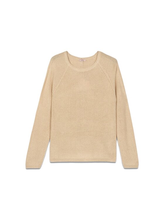 Oltre Oltre Kardigan M064J004790N002 Écru Regular Fit