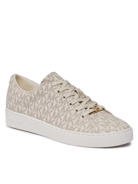MICHAEL Michael Kors MICHAEL Michael Kors Sneakersy Keaton Lace Up 43R4KTFS1B Écru