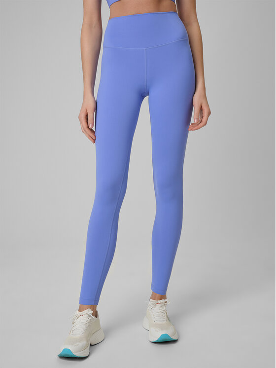 4F 4F Legginsy TRAINING Niebieski Slim Fit