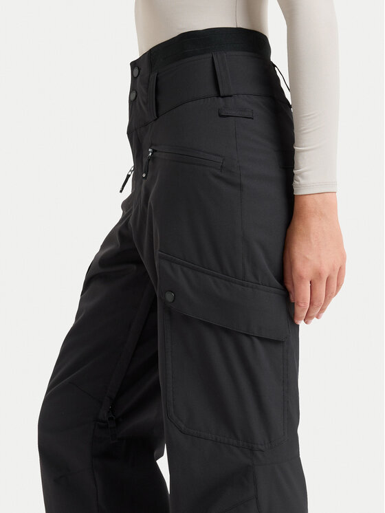 Roxy Roxy Сноуборд панталони Passive Lines ERJTP03293 Черен Regular Fit