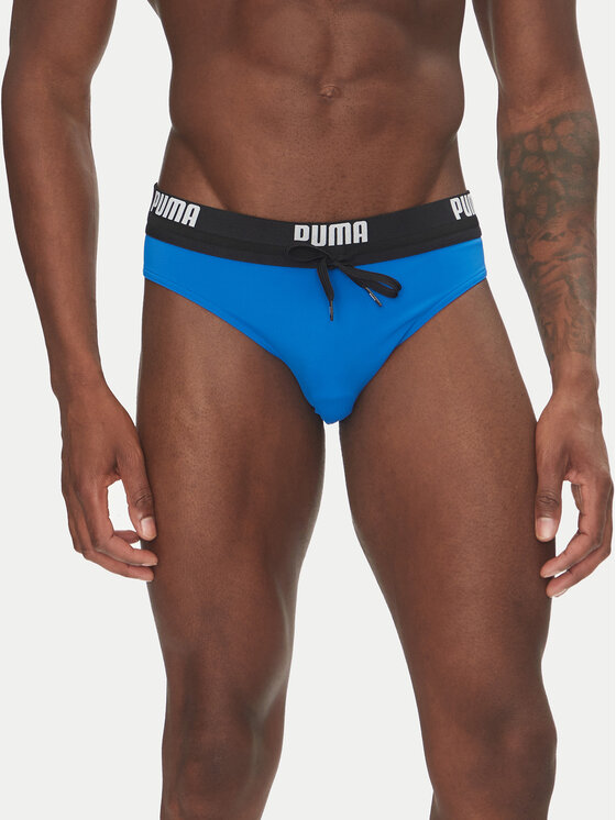 Puma Męskie Kąpielówki, rozmiar S, Niebieskie, 907655