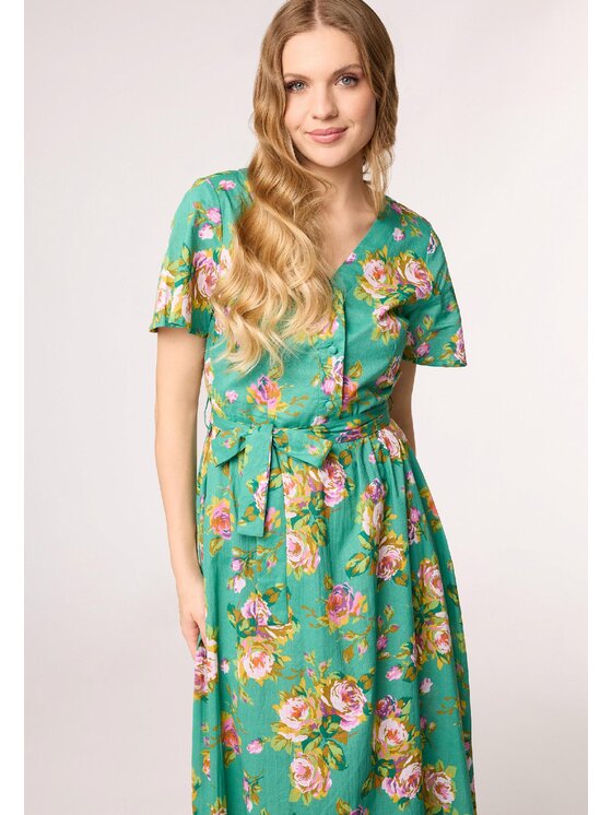 QUIOSQUE QUIOSQUE Letní šaty Quiosque 4UD001916 Barevná Regular Fit