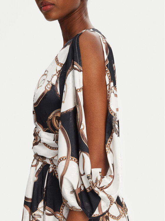 Babylon Babylon Sukienka koktajlowa S00882 Kolorowy Regular Fit