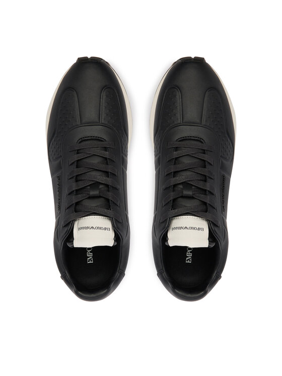 Emporio Armani Emporio Armani Sportcipők EM003740 AF19726 MC005 Fekete
