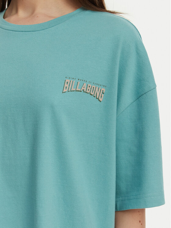 Billabong Billabong Футболка Reach For Sunshine EBJZT00478 Бірюзовий Loose Fit