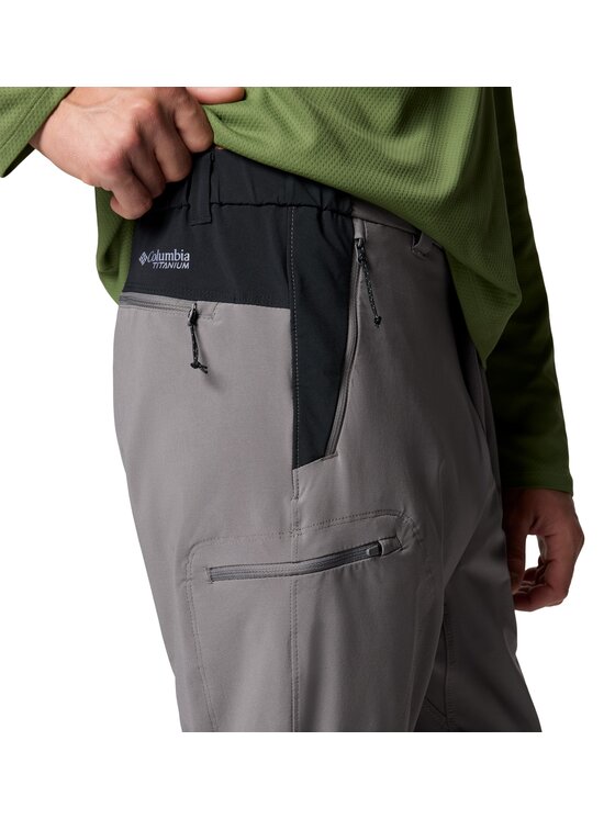 Columbia Columbia Spodnie outdoor 207205 Szary Regular Fit