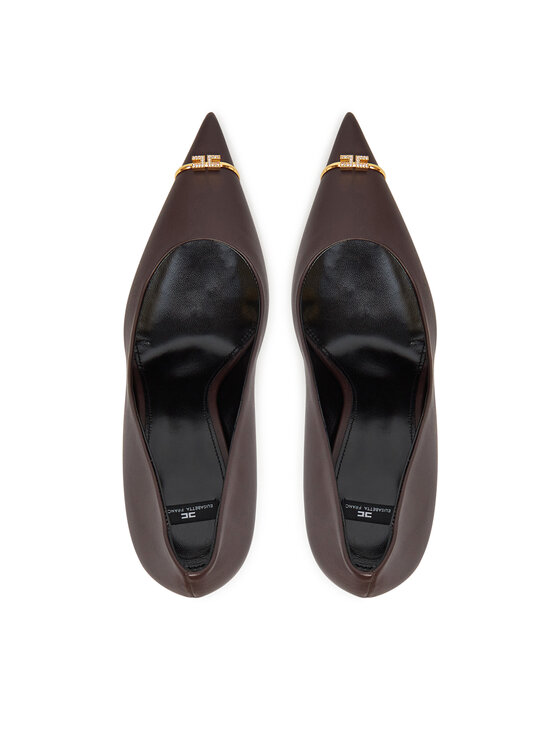 Elisabetta Franchi Elisabetta Franchi Čevlji z visoko peto SA-74L-52E2-V500 Rjava