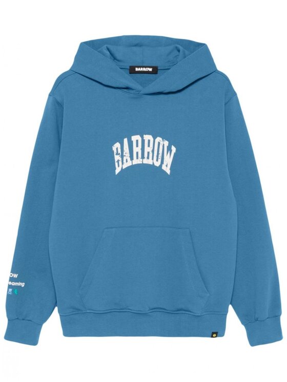 Barrow Barrow Felpa f4bwuahs090-bw026 Blu Regular Fit