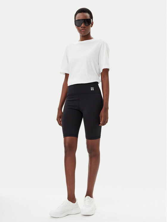 HUGO HUGO Cyklistické šortky Nopardino 50545339 Černá Slim Fit