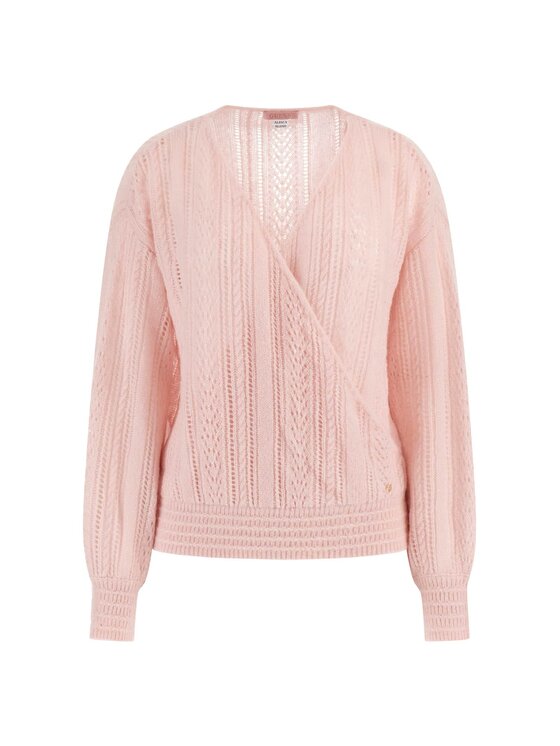 Guess Guess Sweter 178401 Różowy Classic Fit