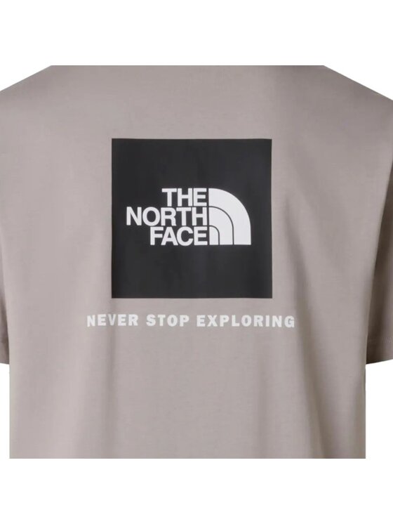 The North Face The North Face T-Shirt NF0A8B6K2MB1 Szary Regular Fit