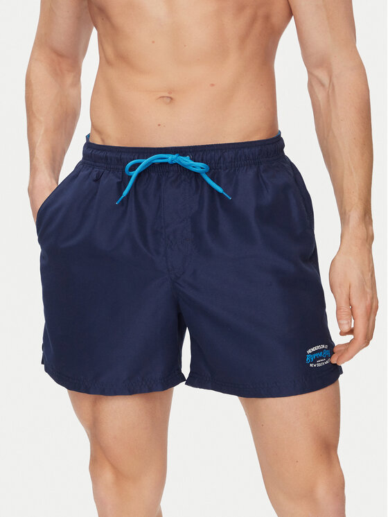 Henderson Henderson Pantaloni scurți pentru înot 40777 Bleumarin Regular Fit