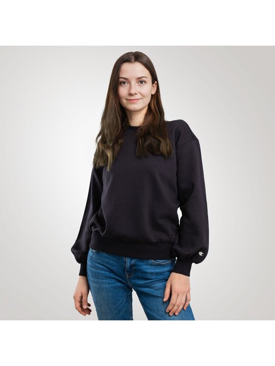 Champion Champion Bluza 116731-KK001-NBK_M Czarny Relaxed Fit