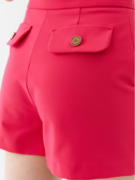 Elisabetta Franchi Elisabetta Franchi Pantaloncini di tessuto SH-012-32E2-V240 Rosa Regular Fit