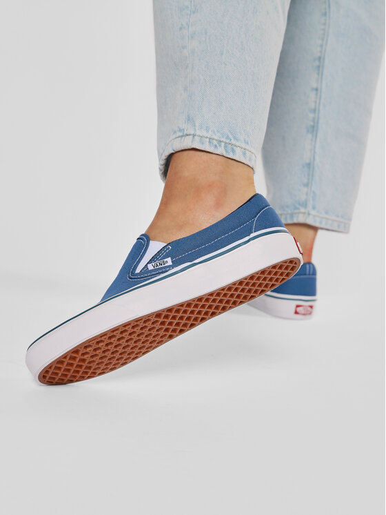 Vans Vans Tenis superge Classic Slip-On VN-0ENVY Modra