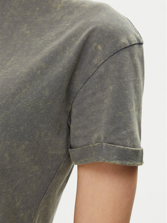 Noisy May Noisy May T-Shirt Brandy 27033185 Šedá Slim Fit