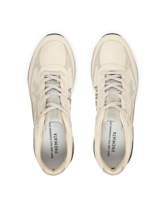 Premiata Premiata Sneakersy Moerun Var 7872 Biela