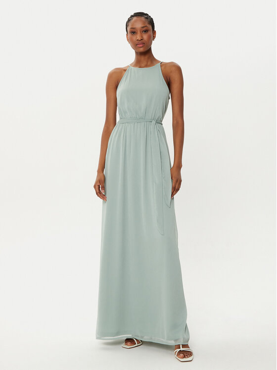Vila Vila Coctailkleid Falia 14100342 Grün Regular Fit