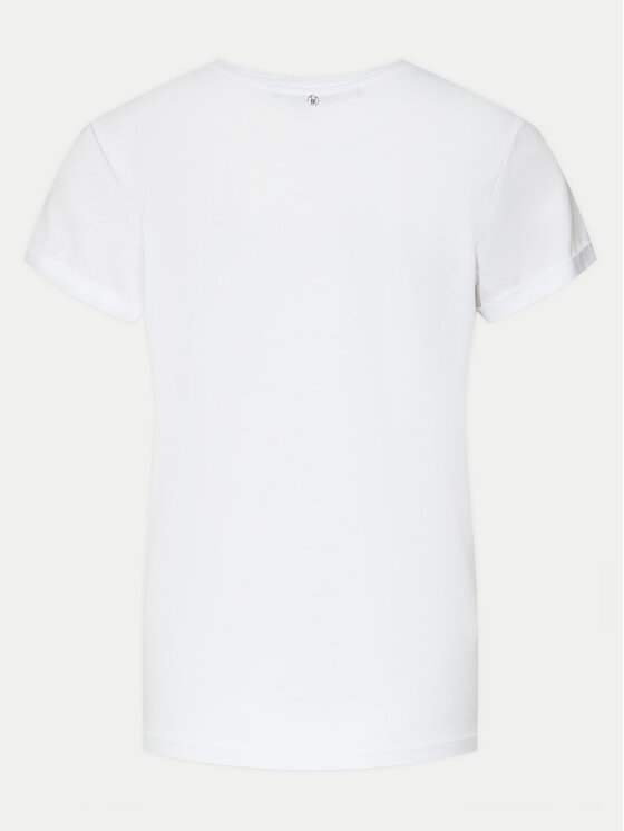 Marc Aurel Marc Aurel T-krekls 7564 7000 73736 Balts Regular Fit