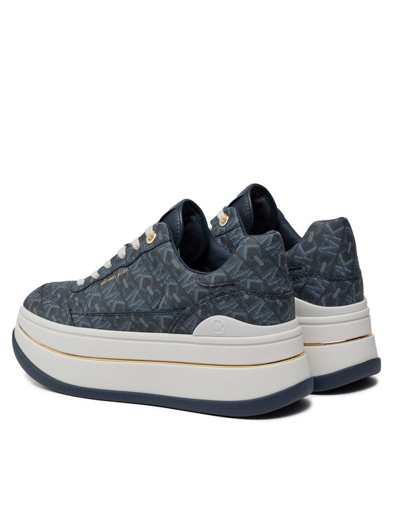 MICHAEL Michael Kors MICHAEL Michael Kors Laisvalaikio batai Hayes Lace Up 43R4HYFS1B Tamsiai mėlyna