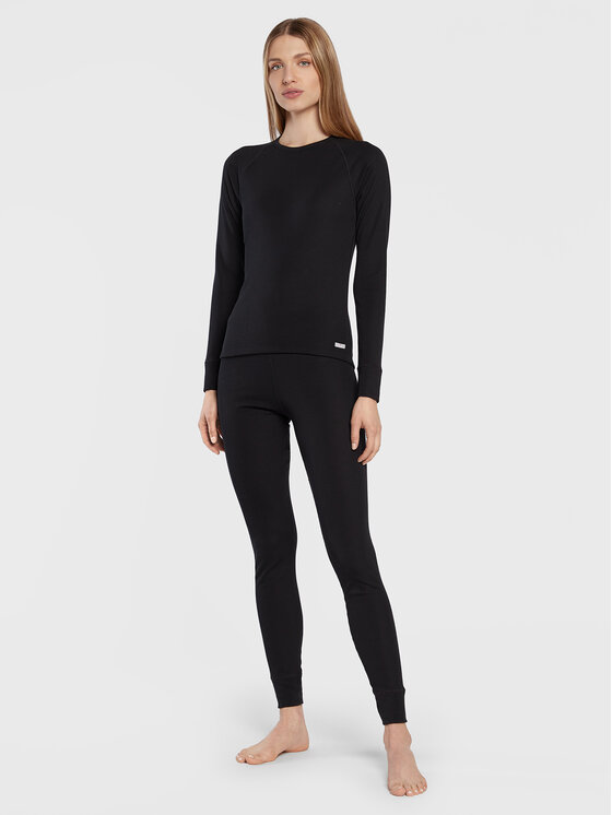 CMP CMP Termoaktív fehérnemű szett 3Y86800 Fekete Slim Fit