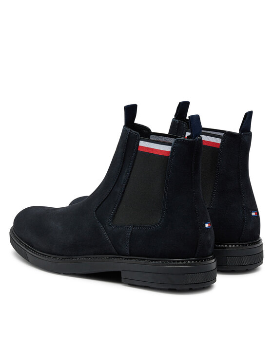 Tommy Hilfiger Tommy Hilfiger Chelsea cipele Chelsea FM0FM05191 Tamnoplava