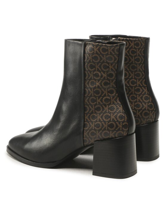 Calvin Klein Calvin Klein Botki Almond HW0HW01322 Czarny