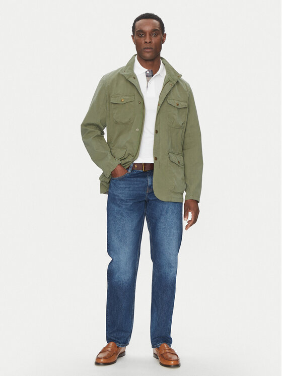 Barbour Barbour Μπουφάν μεταβατικό Ogston MCA1039OL11 Πράσινο Tailored Fit