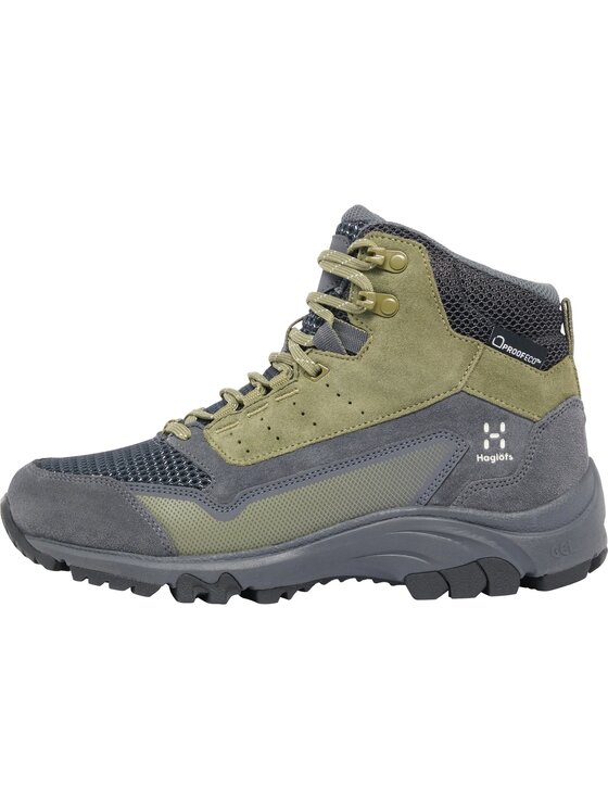 Haglöfs Haglöfs Buty wspinaczkowe H Skuta Proof Mid Wmn Magnetite/Olive Green Zielony