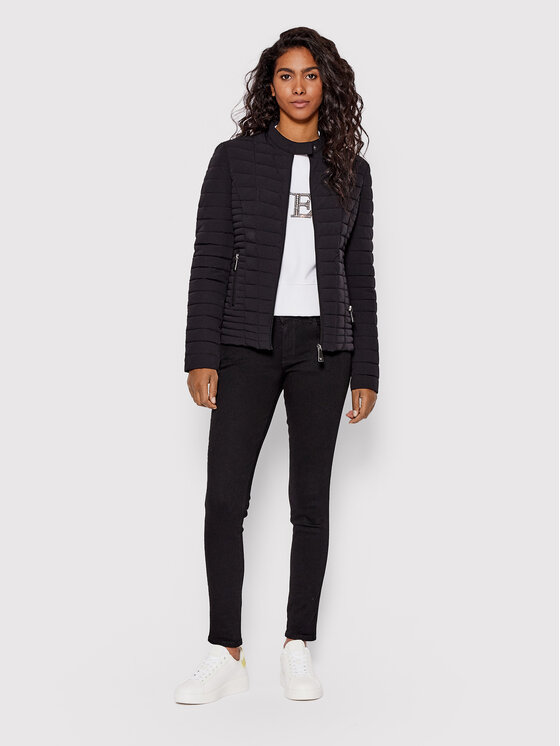 Guess Guess Geacă Vona W2YL1I W6NW2 Negru Slim Fit
